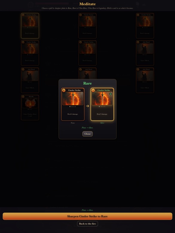 Sharpen your spells — iPad screenshot