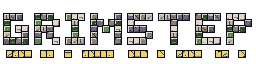Grimstep pixel-art title logo